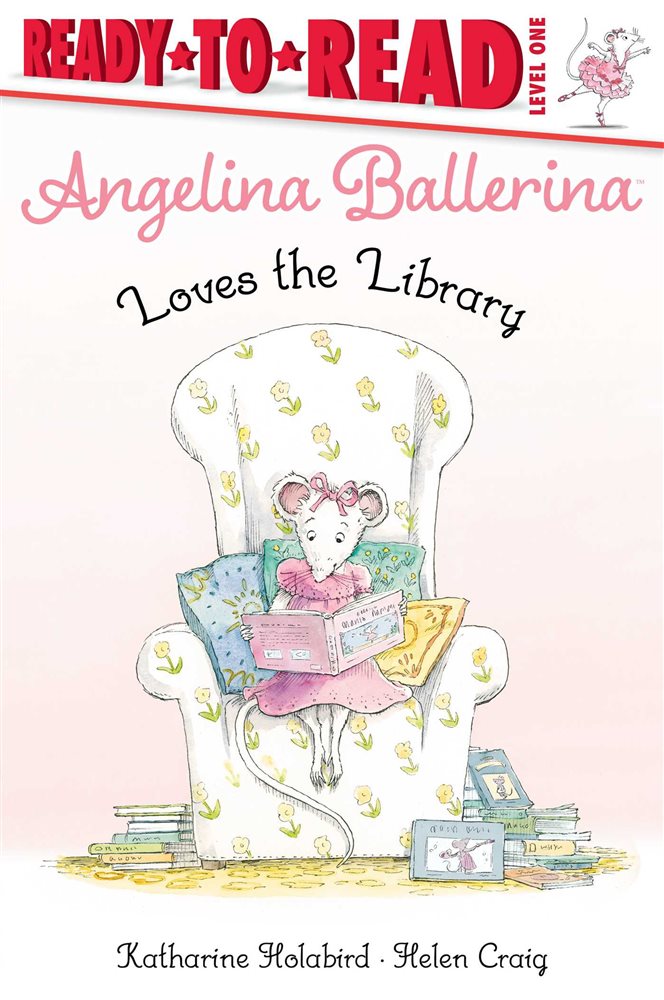 Angelina Ballerina Loves the Library by Katharine Holabird (ebook)