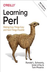 Book cover: Learning Perl, by Randal L. Schwartz (preview)