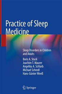 Book cover: Practice of Sleep Medicine, by Boris A. Stuck (preview)
