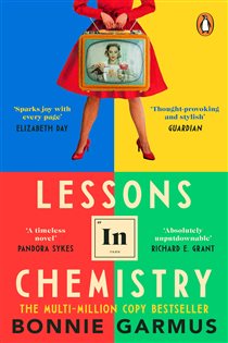Book cover: Lessons in Chemistry, by Bonnie Garmus (preview)