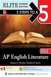 5 Steps to a 5: AP English Literature 2022 Elite Student edition