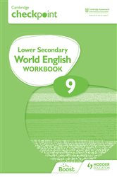 Cambridge Checkpoint Lower Secondary World English Workbook 9