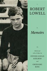 Book cover: Memoirs, by Robert Lowell (preview)