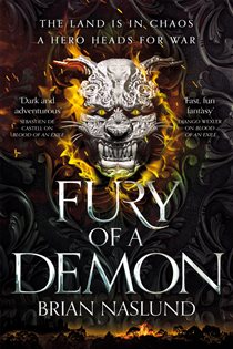 Book cover: Fury of a Demon (Book 3 of Dragons of Terra) by Brian Naslund (preview)