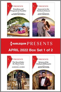 Book cover: Harlequin Presents April 2022 - Box Set 1 of 2, by Sharon Kendrick (preview)
