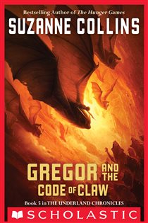Book cover: Gregor and the Code of Claw (The Underland Chronicles #5), by Suzanne Collins (preview)