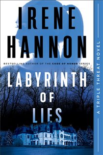 Book cover: Labyrinth of Lies (Triple Threat Book #2) (Book 2 of Triple Threat) by Irene Hannon (preview)