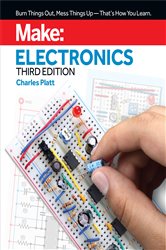 Book cover: Make: Electronics, by Charles Platt (preview)