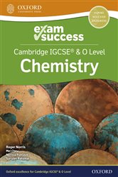Book cover: Cambridge IGCSE & O Level Chemistry: Exam Success, by Lawrie Ryan (preview)