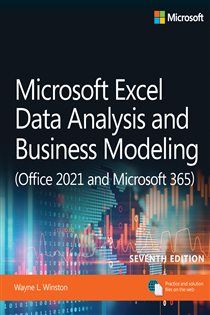 Book cover: Microsoft Excel Data Analysis and Business Modeling (Office 2021 and Microsoft 365), by Wayne Winston (preview)