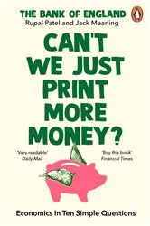 Book cover: Can’t We Just Print More Money?, by Rupal Patel (preview)
