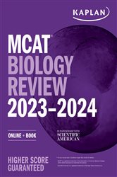 MCAT Biology Review 2023-2024: Online &#x2B; Book