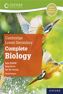 Book cover: Cambridge Lower Secondary Complete Biology: Student Book (Second Edition), by Ann Fullick (preview)