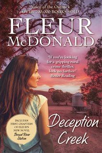Book cover: Deception Creek, by Fleur McDonald (preview)