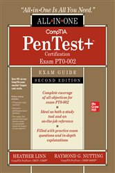 Book cover: CompTIA PenTest+ Certification All-in-One Exam Guide, Second Edition (Exam PT0-002), by Heather Linn (preview)