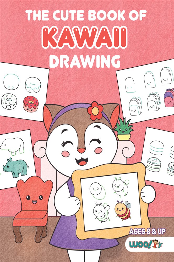 The Cute Book of Kawaii Drawing by Woo! Jr. Kids Activities (ebook)