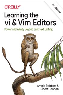 Book cover: Learning the vi and Vim Editors, by Arnold Robbins (preview)
