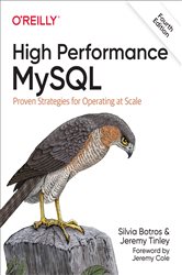 Book cover: High Performance MySQL, by Silvia Botros (preview)