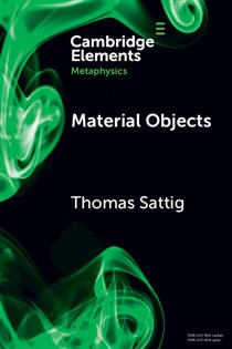 Book cover: Material Objects, by Thomas Sattig (preview)