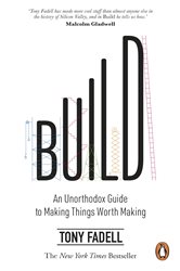 Book cover: Build, by Tony Fadell (preview)