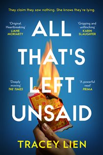 Book cover: All That’s Left Unsaid, by Tracey Lien (preview)