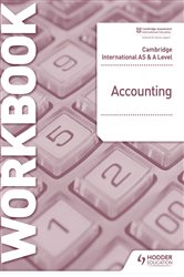 Book cover: Cambridge International AS and A Level Accounting Workbook, by David Horner (preview)
