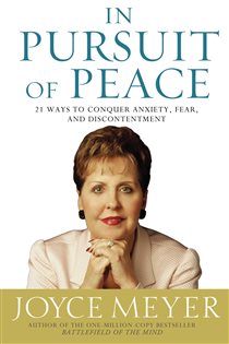 Book cover: In Pursuit of Peace, by Joyce Meyer (preview)
