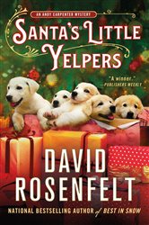 Book cover: Santa's Little Yelpers (Book 26 of An Andy Carpenter Novel) by David Rosenfelt (preview)