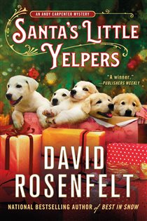 Book cover: Santa's Little Yelpers (Book 26 of An Andy Carpenter Novel) by David Rosenfelt (preview)