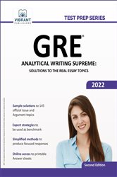 GRE Analytical Writing Supreme: Solutions to the Real Essay Topics