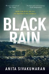 Book cover: Black Rain (Book 2 of Detective Vijay Patel) by Anita Sivakumaran (preview)