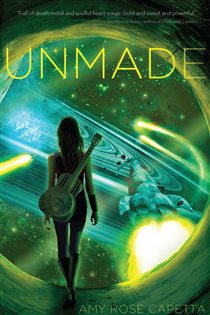 Book cover: Unmade, by Amy Rose Capetta (preview)