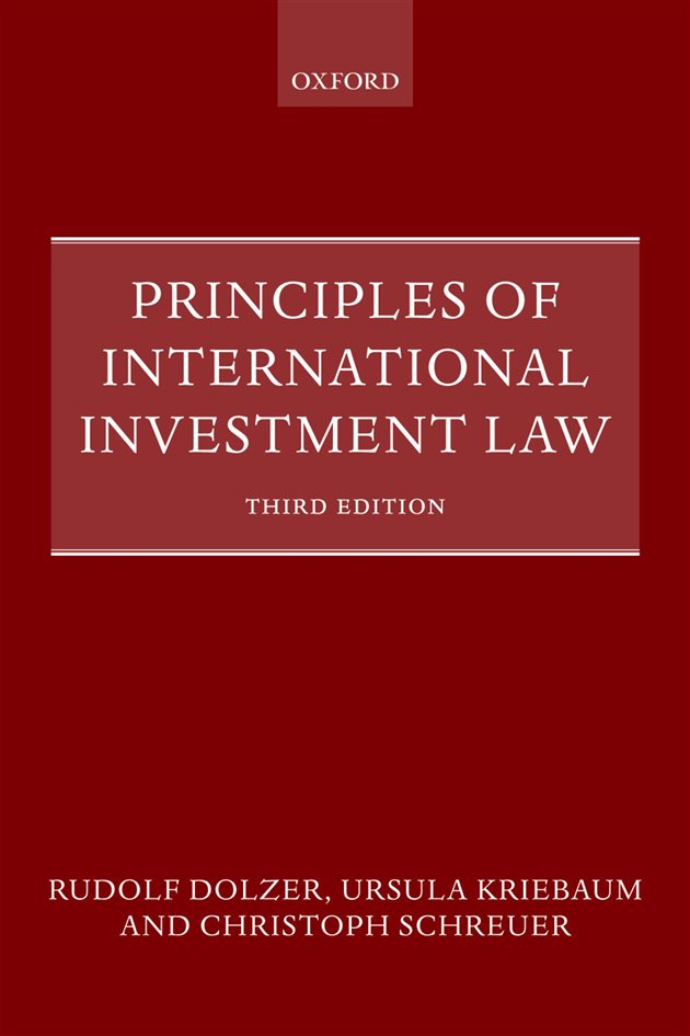 Principles of International Investment Law (3rd ed.)