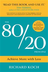 Book cover: The 80/20 Principle, by Richard Koch (preview)
