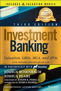 Book cover: Investment Banking, by Joshua Rosenbaum (preview)