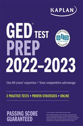 GED Test Prep 2022-2023: 2 Practice Tests &#x2B; Proven Strategies &#x2B; Online