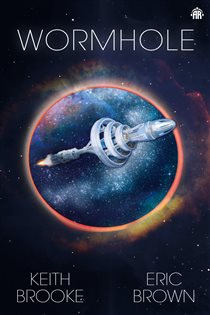 Book cover: Wormhole, by Eric Brown (preview)