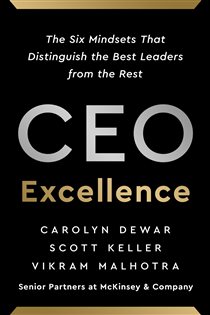 Book cover: CEO Excellence, by Carolyn Dewar (preview)