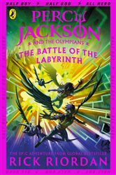 Book cover: Percy Jackson and the Battle of the Labyrinth (Book 4), by Rick Riordan (preview)