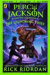 Book cover: Percy Jackson and the Lightning Thief (Book 1), by Rick Riordan (preview)
