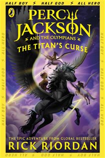 Book cover: Percy Jackson and the Titan's Curse (Book 3), by Rick Riordan (preview)