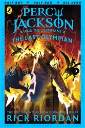 Book cover: Percy Jackson and the Last Olympian (Book 5), by Rick Riordan (preview)