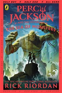 Book cover: Percy Jackson and the Sea of Monsters (Book 2), by Rick Riordan (preview)