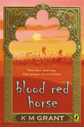Book cover: Blood Red Horse, by K M Grant (preview)