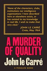 Book cover: A Murder of Quality, by John le Carré (preview)