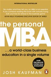 Book cover: The Personal MBA, by Josh Kaufman (preview)