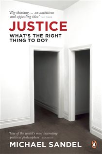 Book cover: Justice, by Michael J. Sandel (preview)