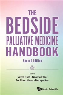 Book cover: The Bedside Palliative Medicine Handbook, edited by Allyn Hum (preview)