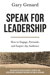 Book cover: Speak for Leadership, by Genard (preview)