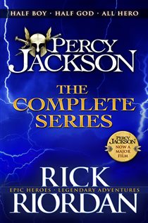 Book cover: Percy Jackson: The Complete Series (Books 1, 2, 3, 4, 5), by Rick Riordan (preview)